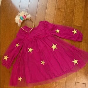 Matilda Jane Twinkling Stars Dress & Headband